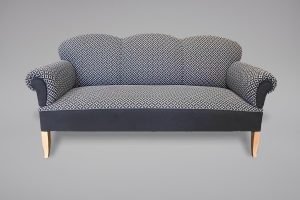 handgefertigtes Ostfriesensofa 3-Sitzer in grau
